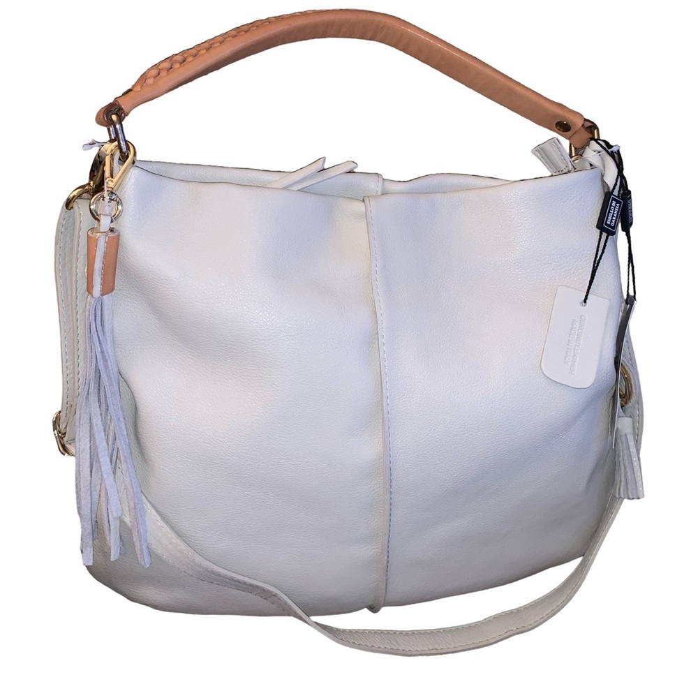 Varriale Italian Leather Hobo Handbag NWT